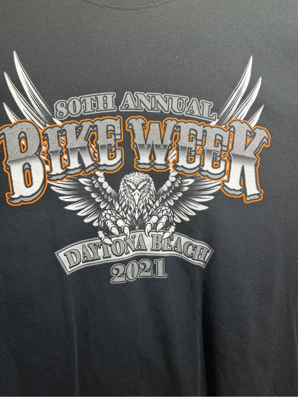Gildan Black Bike Week Daytona Beach 2021 Graphic Tee